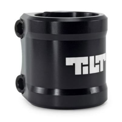 TILT ARC DOUBLE CLAMP - BLACK