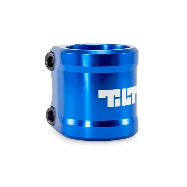 TILT ARC DOUBLE CLAMP - BLUE