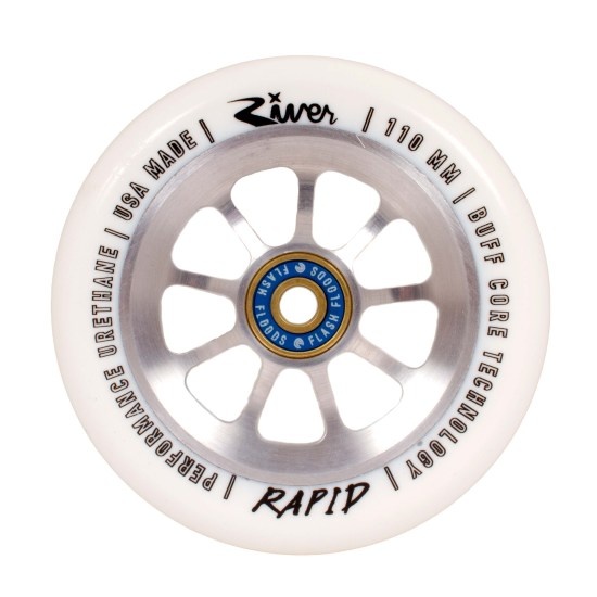 River Wheel Co. Rapid 110mm Wheels | Blizzard | Pair
