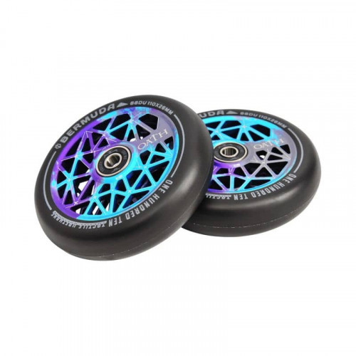 OATH BERMUDA WHEELS - TEAL/RAW/PURPLE