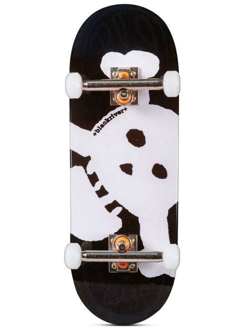 BLACKRIVER - Complete Fingerboard (New Skull)