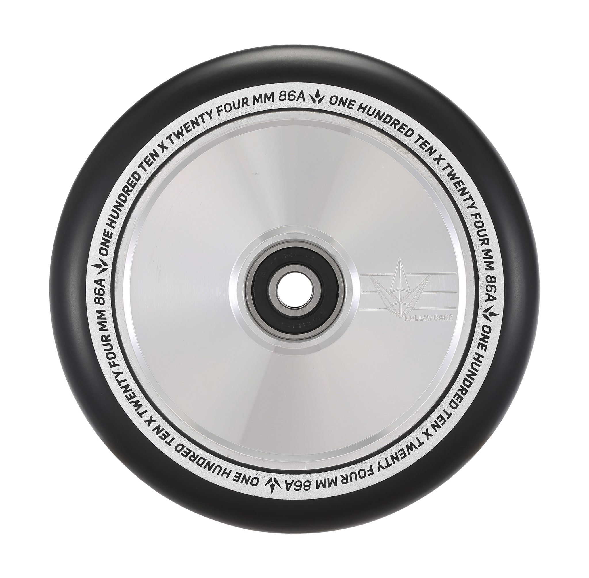 ENVY 110mm HOLLOW CORE WHEEL - Polished/Black