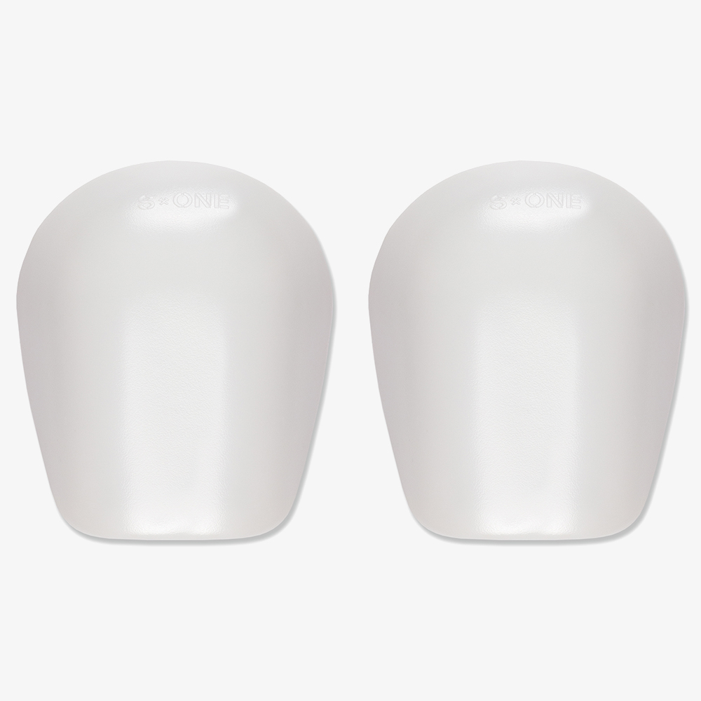 S1 PRO KNEE PAD CAPS - WHITE