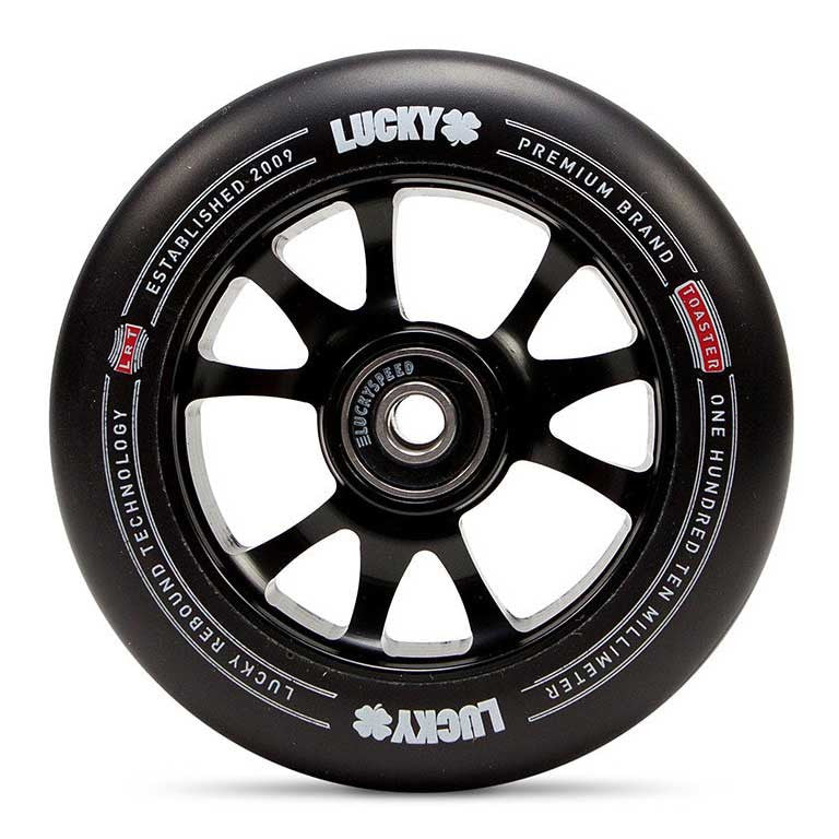 LUCKY TOASTER 110MM WHEEL - BLK/BLK