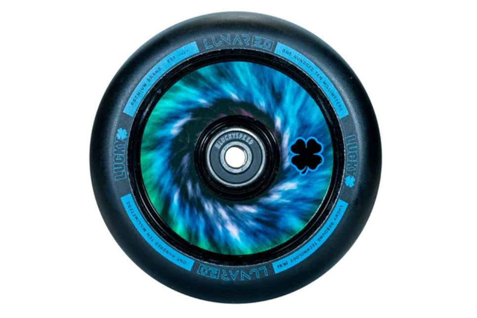 LUCKY LUNAR 110MM WHEEL - TYE DYE LUCKY LUNAR 110MM WHEEL - TYE DYE