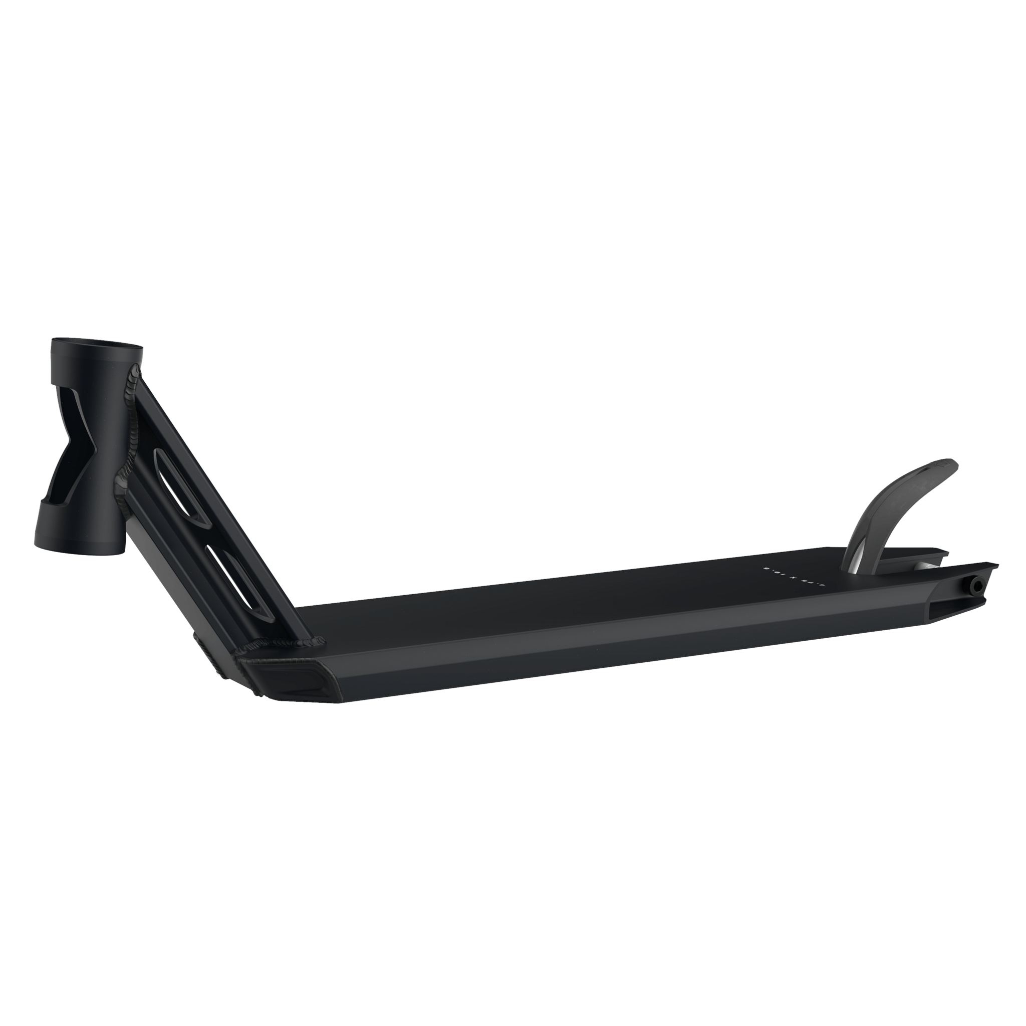 FUZION ENTROPY 2.0 DECK 19.5" X 5" - MATTE BLACK