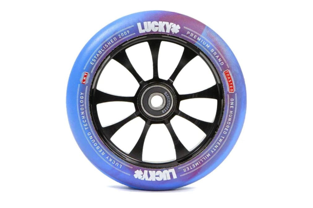 Lucky Toaster 120mm Wheel - Red/Blue