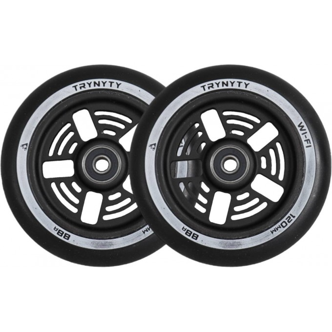 TRYNYTY WIFI WHEELS - 120mm (Black)