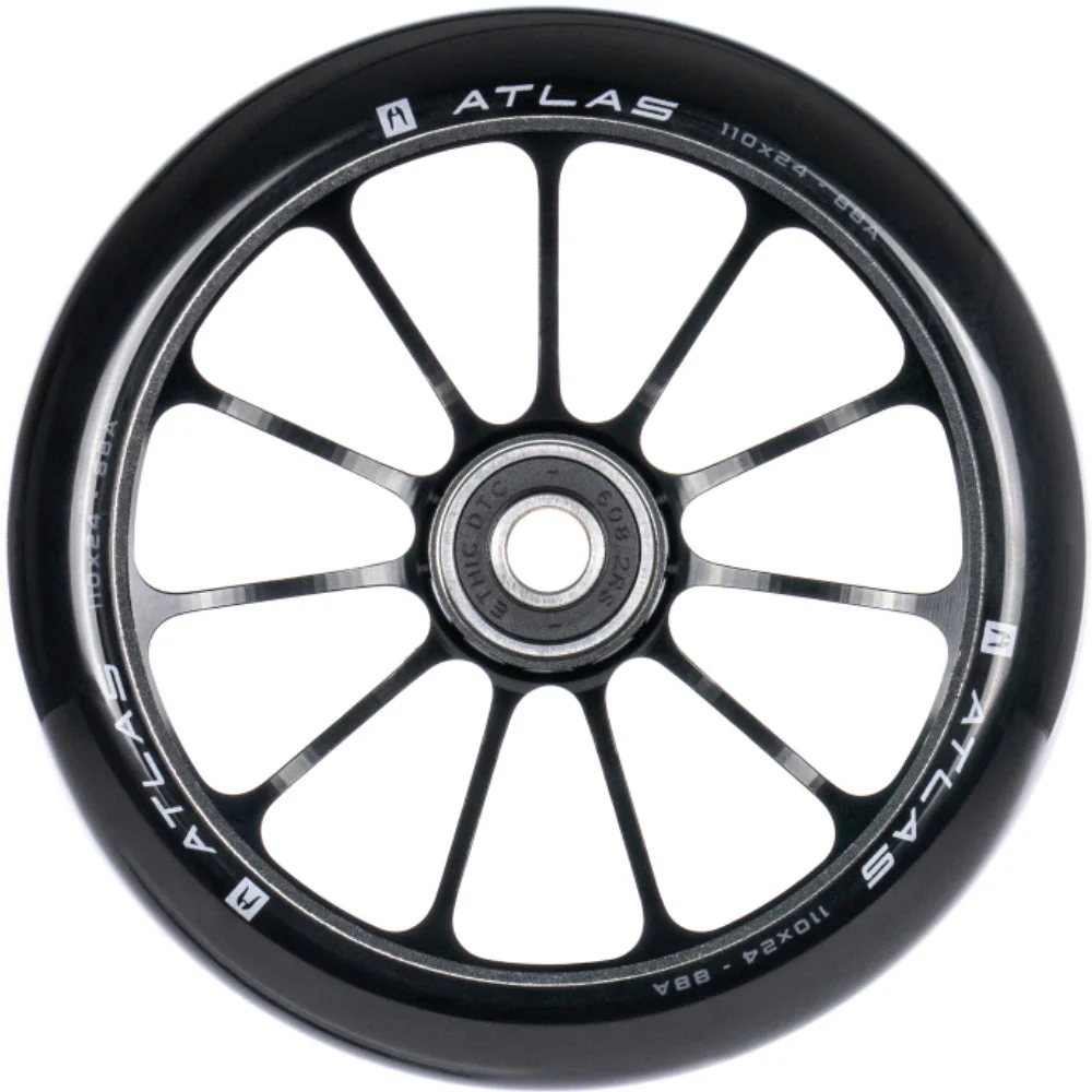 ETHIC Atlas Wheels - Black (110 x 24) ETHIC Atlas Wheels - Black (110 x 24)