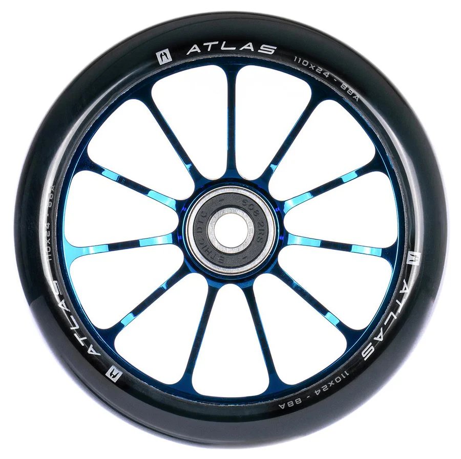 ETHIC Atlas Wheels - Chrome Blue  (110 x 24)