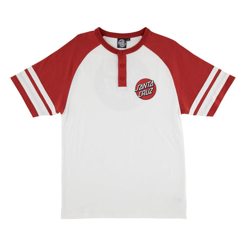 SANTA CRUZ - Henley Cruz S/S Tee SANTA CRUZ - Henley Cruz S/S Tee