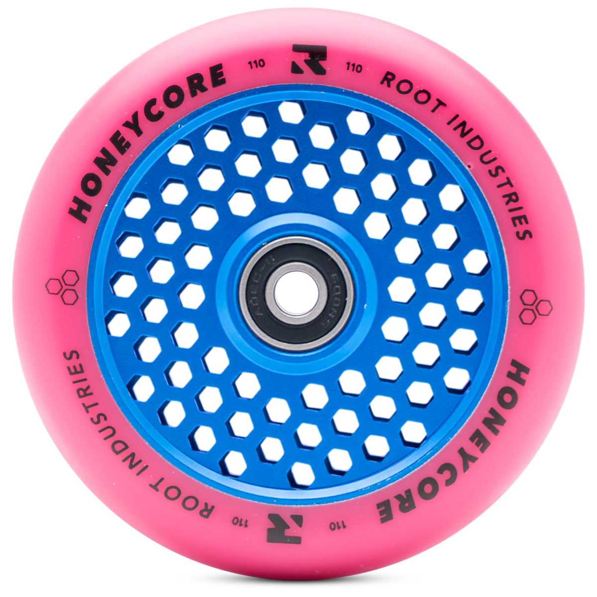 ROOT INDUSTRIES HONEYCORE WHEELS - Pink/ Blue ROOT INDUSTRIES HONEYCORE WHEELS - Pink/ Blue