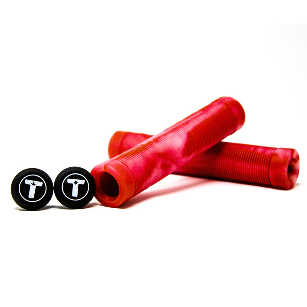 TRYNYTY GRIPS - RED/CLEAR