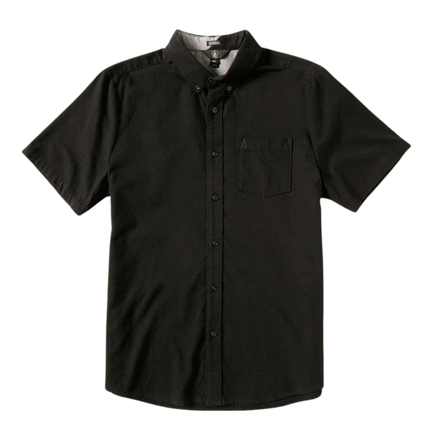 VOLCOM - Everett Oxford S/S (Black)