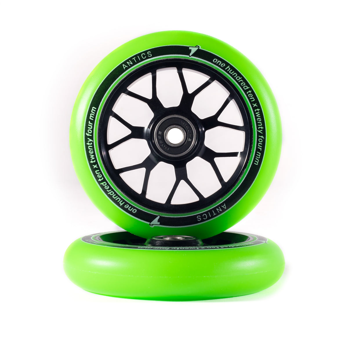 Antics Glider Wheel - Lime Green