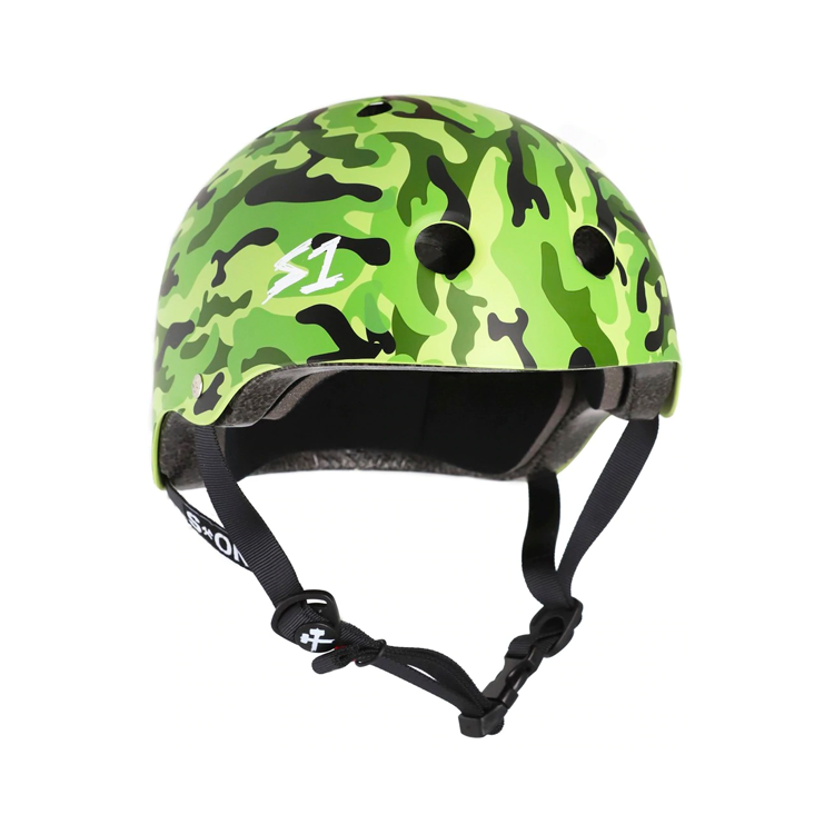 S1 LIFER HELMET - GREEN CAMO MATTE