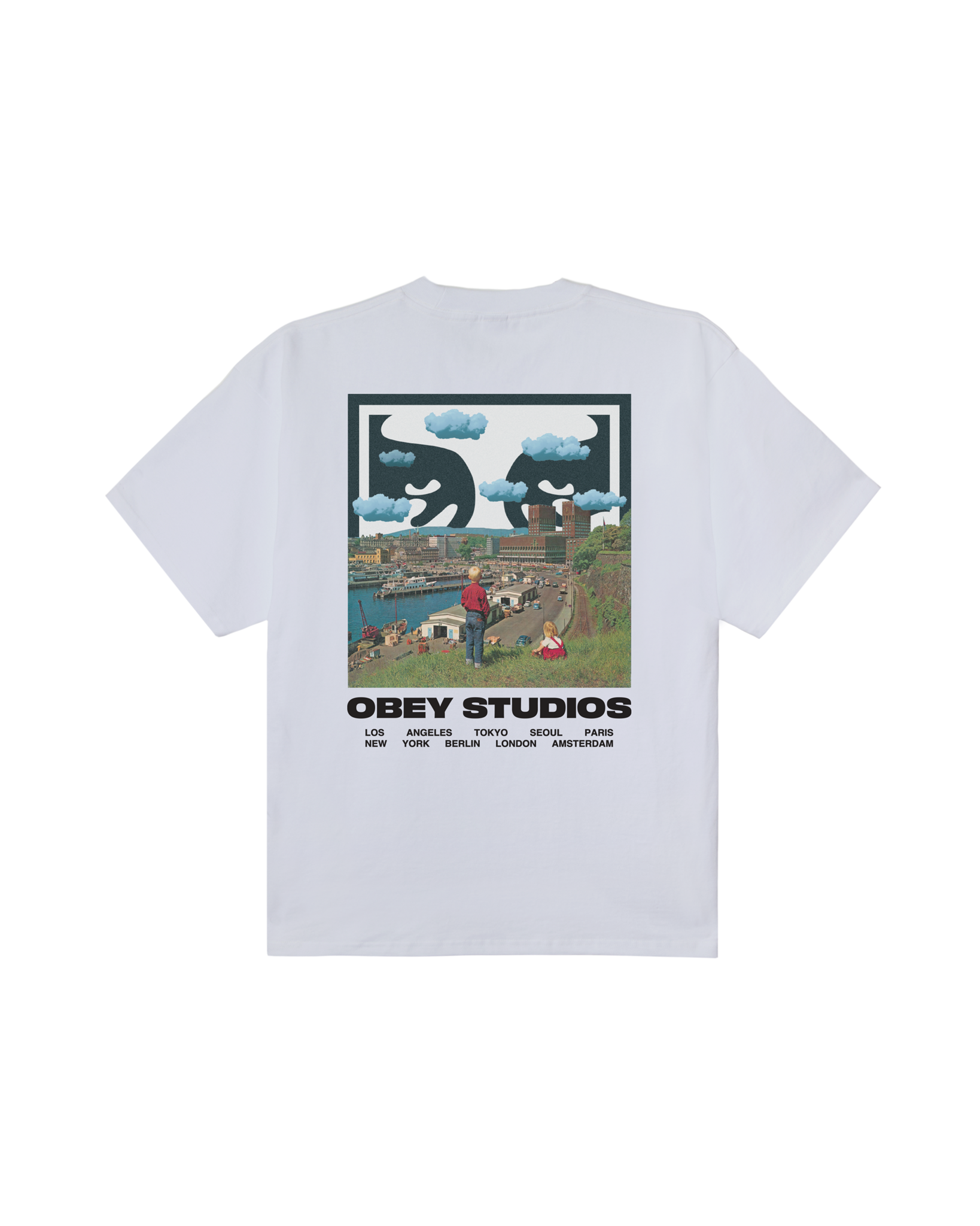 OBEY - Sky Face HW Box tee