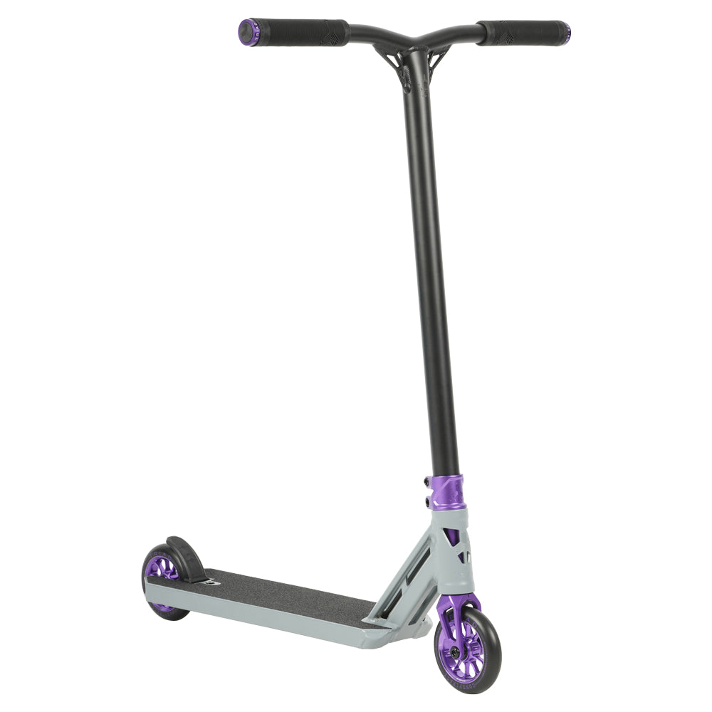 Triad C120 Condemned - Matte Grey / Purple Stunt Scooter