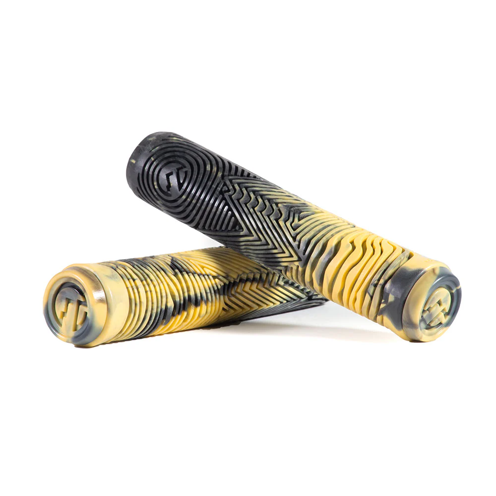 North Industry Grips - Yellow Swirl
