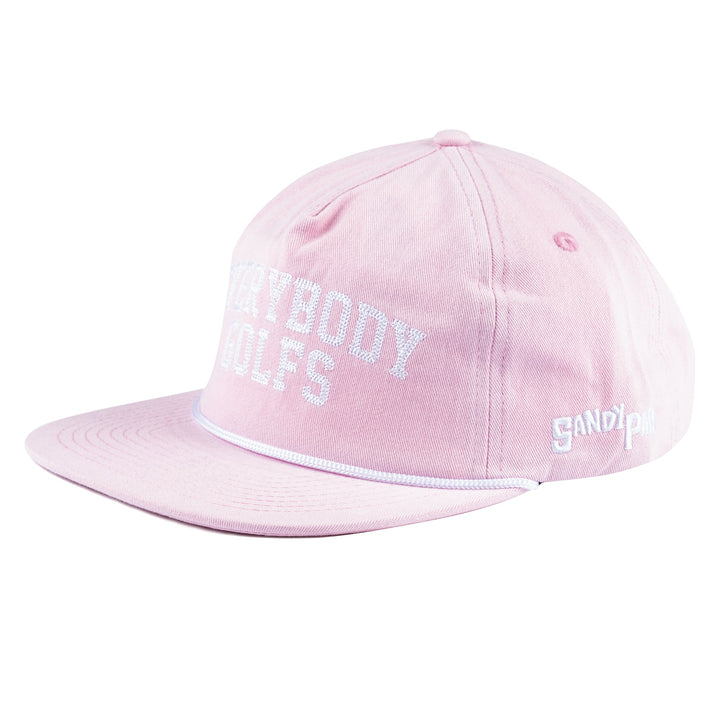 Sandy Par Sandy Par - Everybody Golfs 5 Panel Hat (Pink)