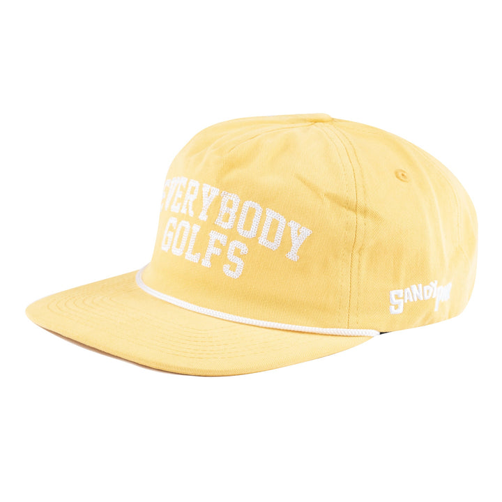 Sandy Par Sandy Par - Everybody Golfs 5 Panel Hat (Yellow)