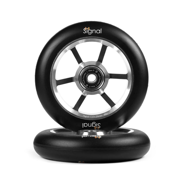 NORTH SCOOTERS G7 - Signal Wheels 24mm Silver/Blk