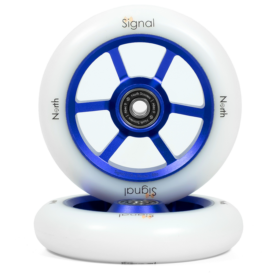 NORTH SCOOTERS G6 - Signal Wheels 24mm Violet/White