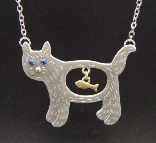 Carla Kitty Necklace