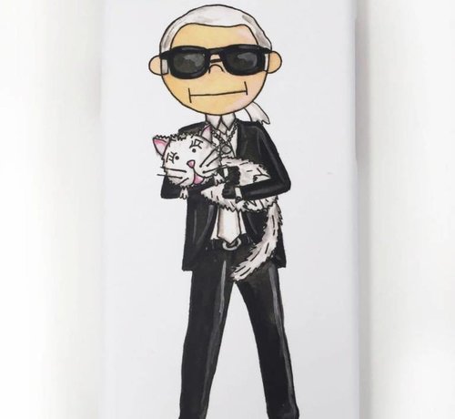 Choupette Cat Hardshell Case - iPhone 6/6s