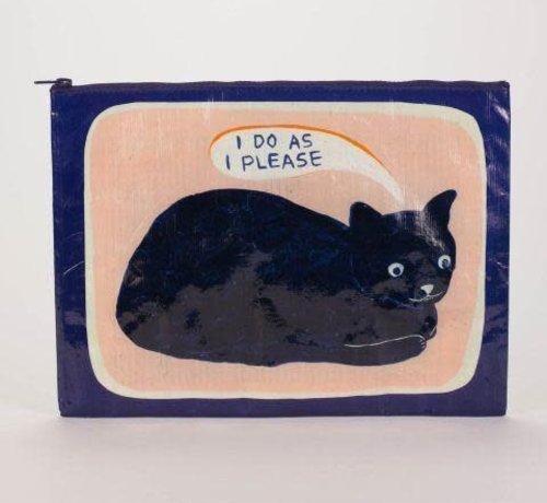 I Do As I Please Jumbo Pouch