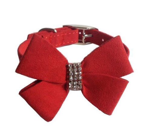 Mabel Bow Velvet Collar