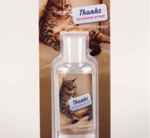 Thanks for Scooping up My Poop Sanitizer