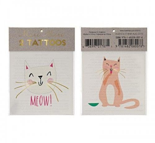 Taffy and Tibby Cat Tattoos