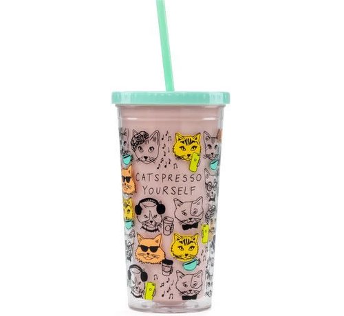 Catspresso Yourself Drink Tumbler