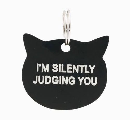 I'm Silently Judging You Tag