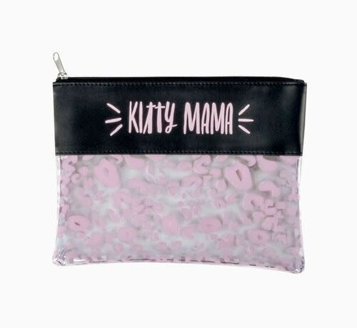 Kitty Mama Cosmetic Bag