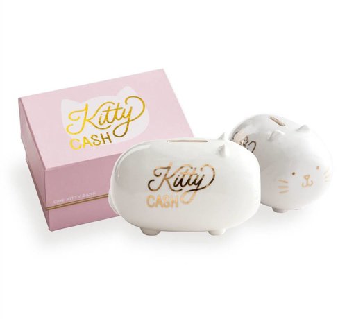 Lucky Penny Piggy Bank Kitty Cash