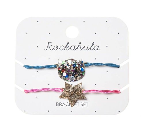 Maisie Glitter Cat Bracelet Set