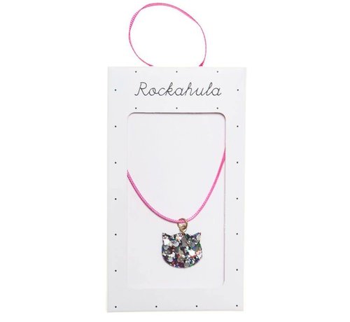Glitter Cat Necklace