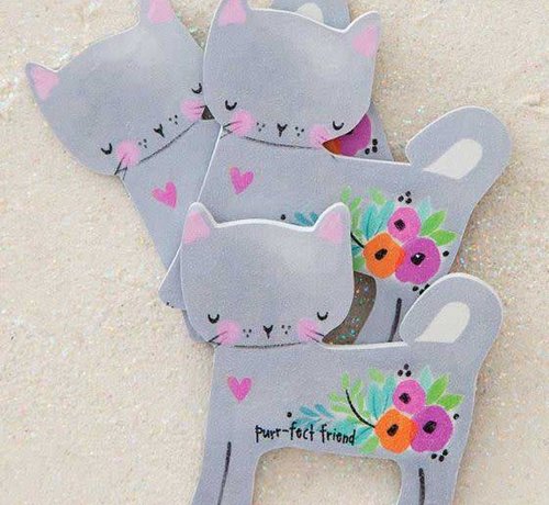 Purr-fect Friend Cat Emery Boards