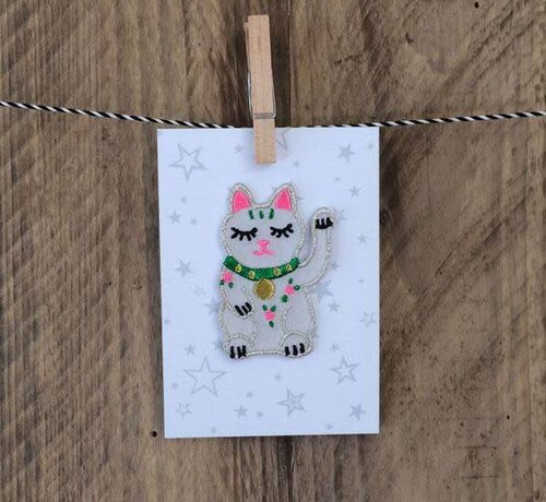 Neko Iron on Patch