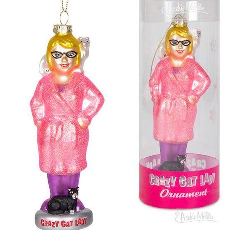 Crazy Cat Lady Ornament