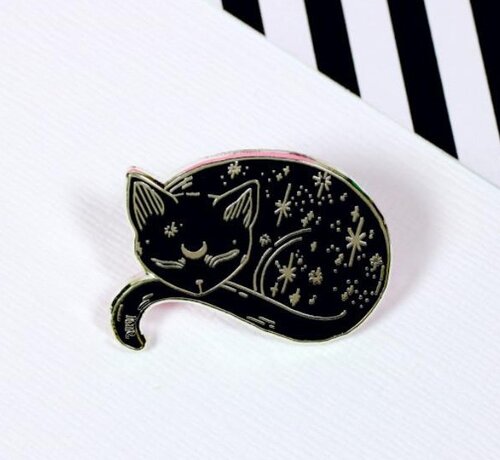 Mystical Cat Enamel Pin