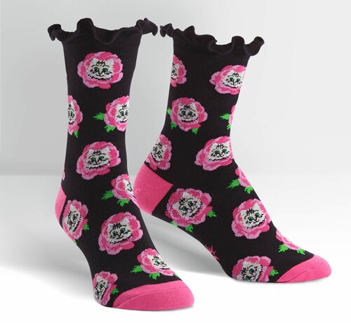 Youngson Violetta Cat Buds Women's Socks