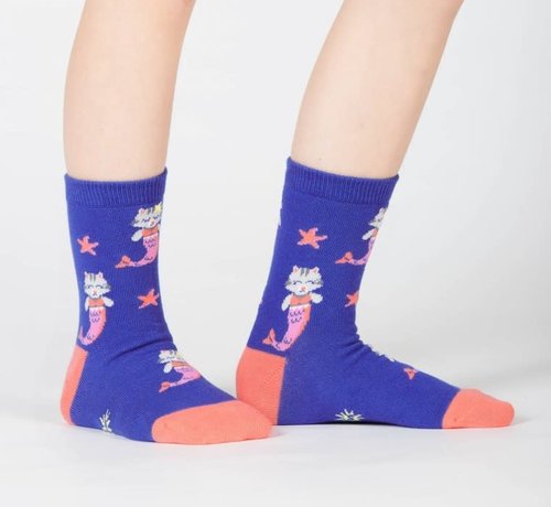 Youngson Purrmaid Youth Crew Socks