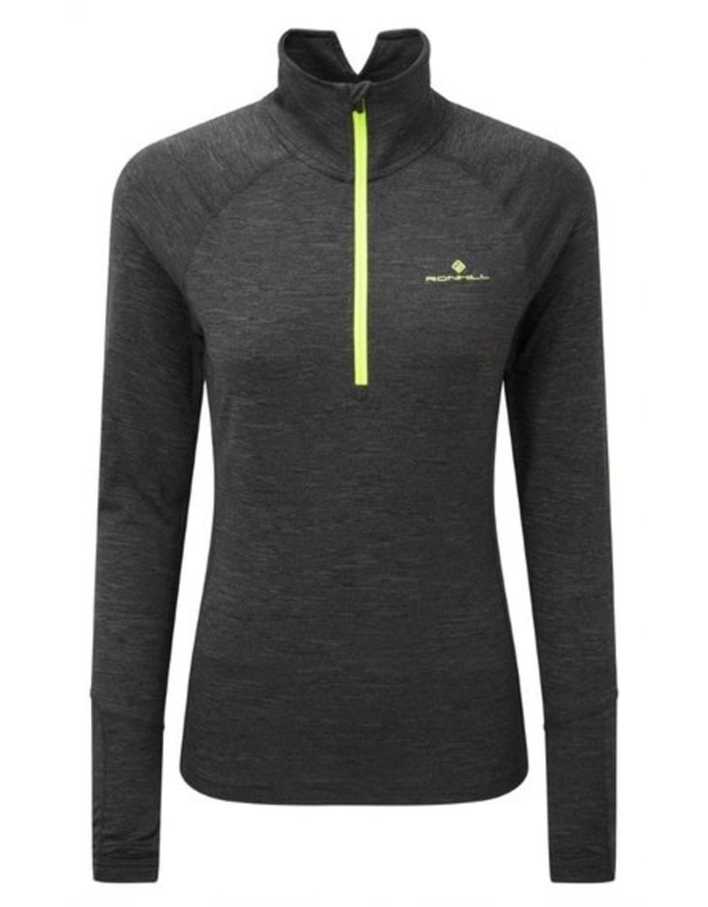 Ronhill Women's Stride Thermal L/S Zip Tee