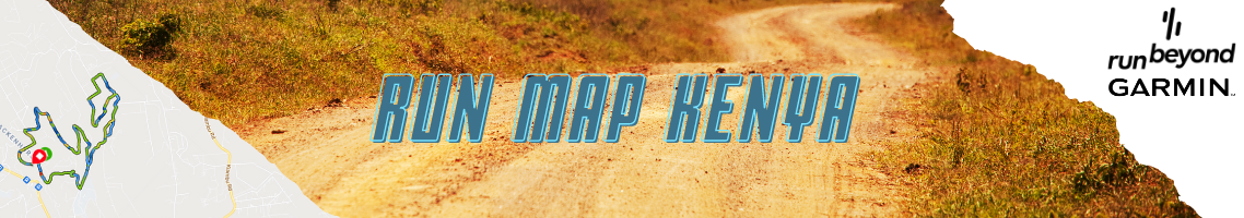 Run Map Kenya Banner