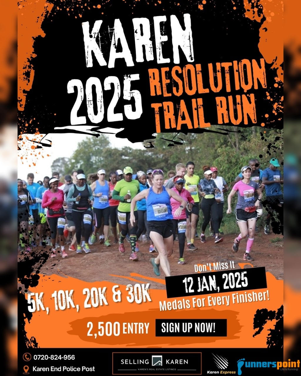 Karen 2025 Resolution Trail Run