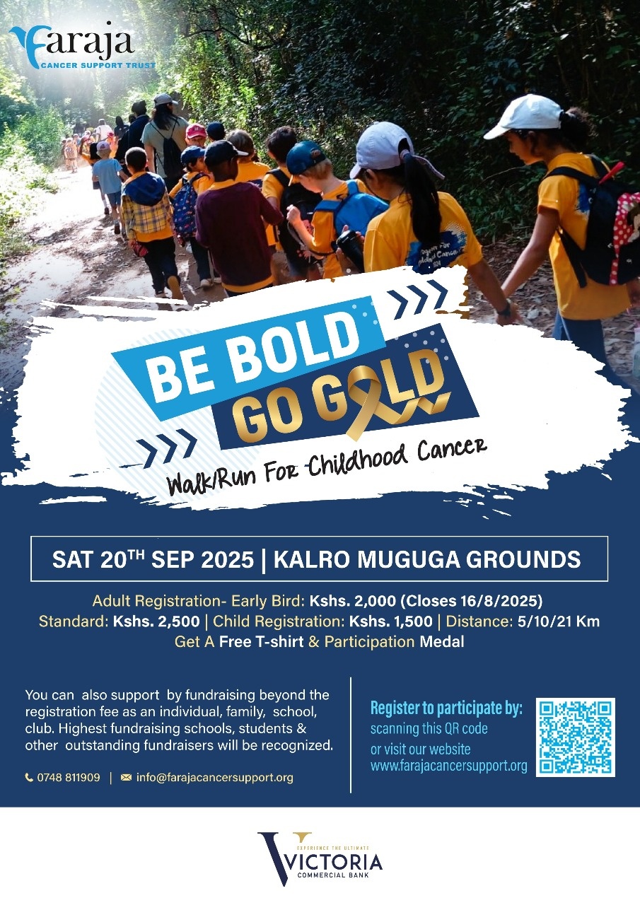 Be Bold Go Gold walk/run