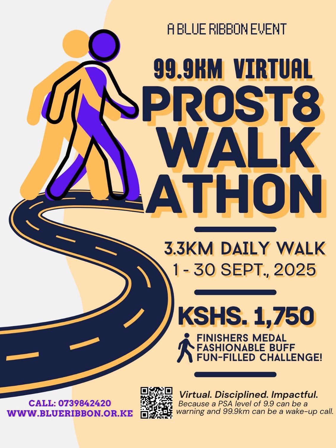 99.9KM Virtual September Prost8 WALKATHON